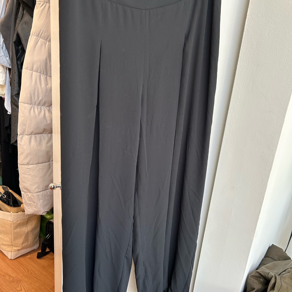 Victoria's Secret Black Wide Leg Pants